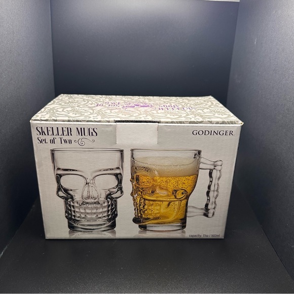 Godinger Skeller Mugs - Picture 6 of 6